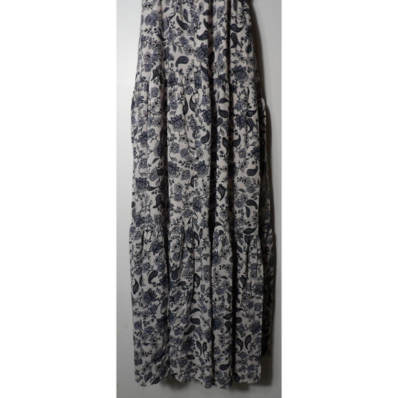 BB Dakota Tiered Maxi Dress Medium Tank Floral Boho Hippie Cottage Core - Picture 5 of 16